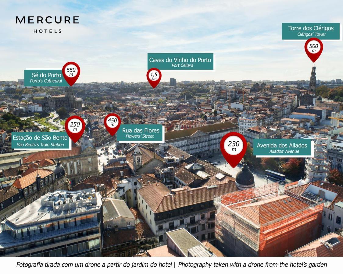 Mercure Porto Centro Aliados Exteriér fotografie